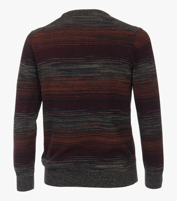 Pulover O-neck barbati bumbac CASA MODA visiniu dungi [2]