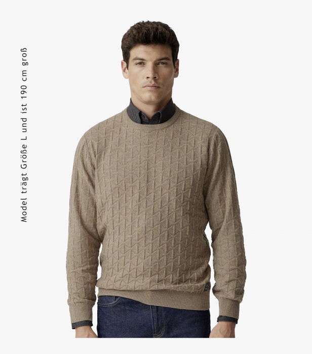 Pulover O Neck 434160300/623 XXL camel [4]