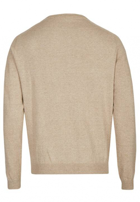 Pulover O-neck bumbac/in barbati DANIEL HECHTER bej [2]