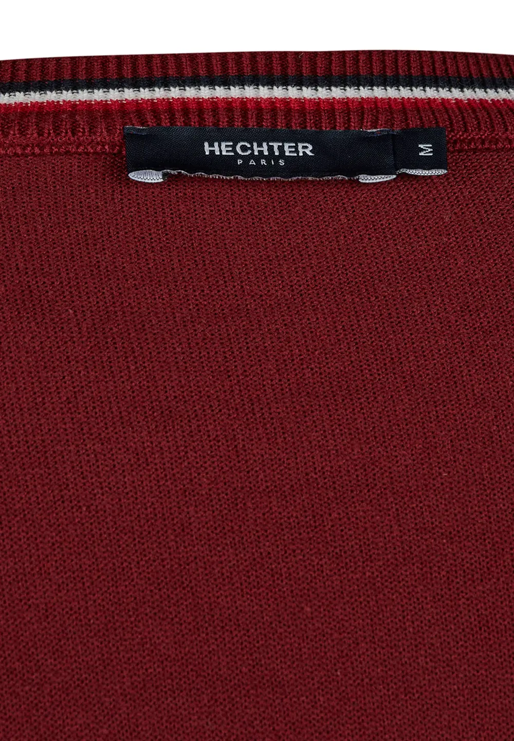 Pulover O Neck bumbac/modal barbati HECHTER 65003-142801 visiniu [4]