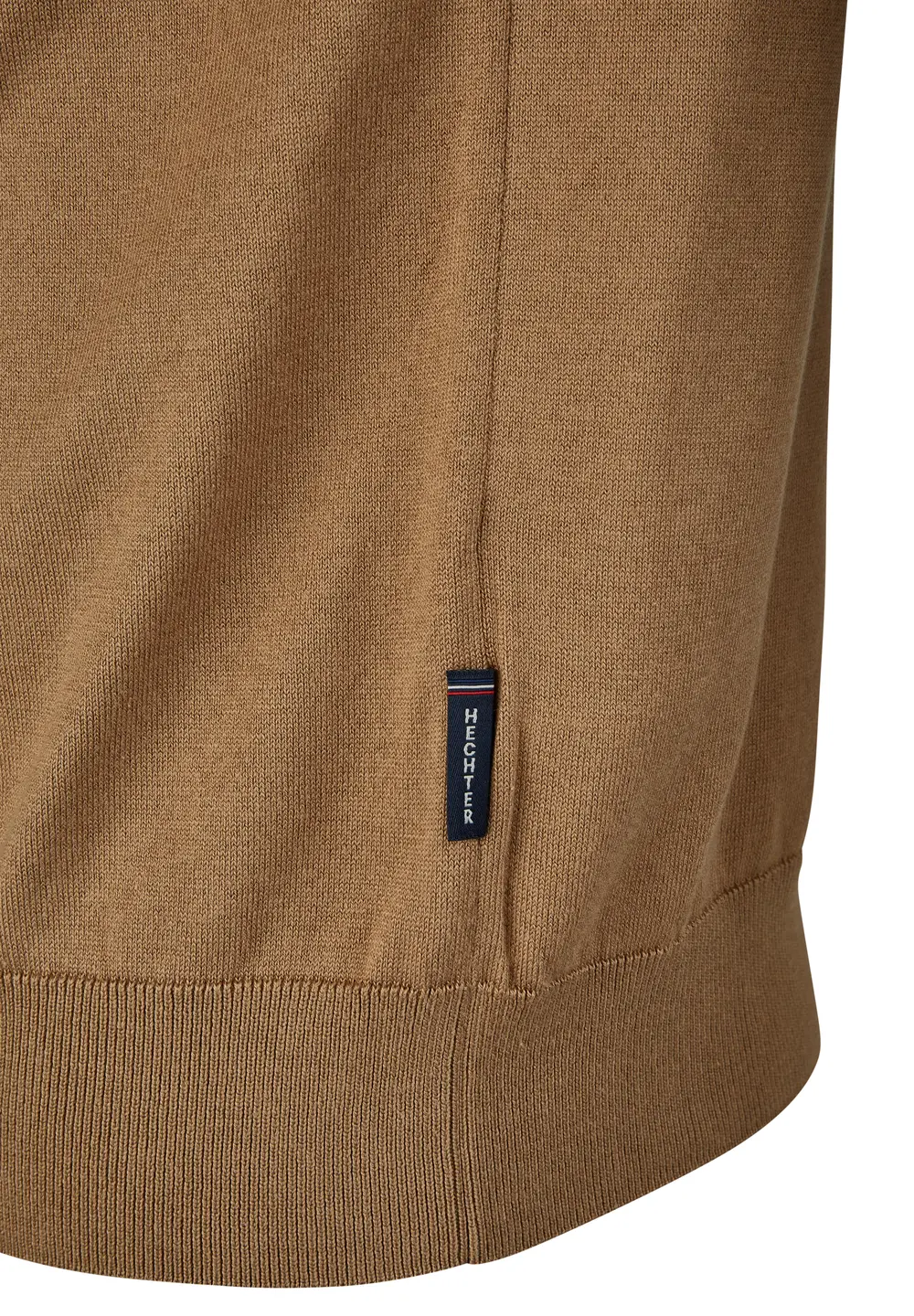 Pulover O Neck bumbac/modal barbati HECHTER 65003-142801 camel [3]