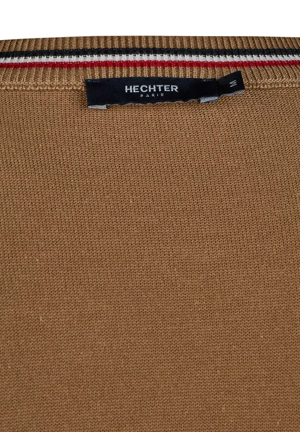 Pulover O Neck bumbac/modal barbati HECHTER 65003-142801 camel [4]