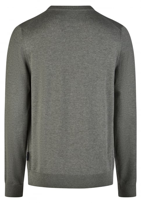 Pulover O Neck bumbac/modal barbati HECHTER 65003-142801 gri [2]