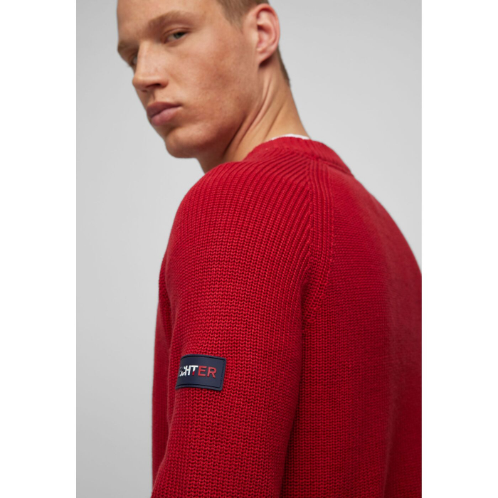 Pulover O-Neck bumbac barbati HECHTER 65014-132811 rosu [3]