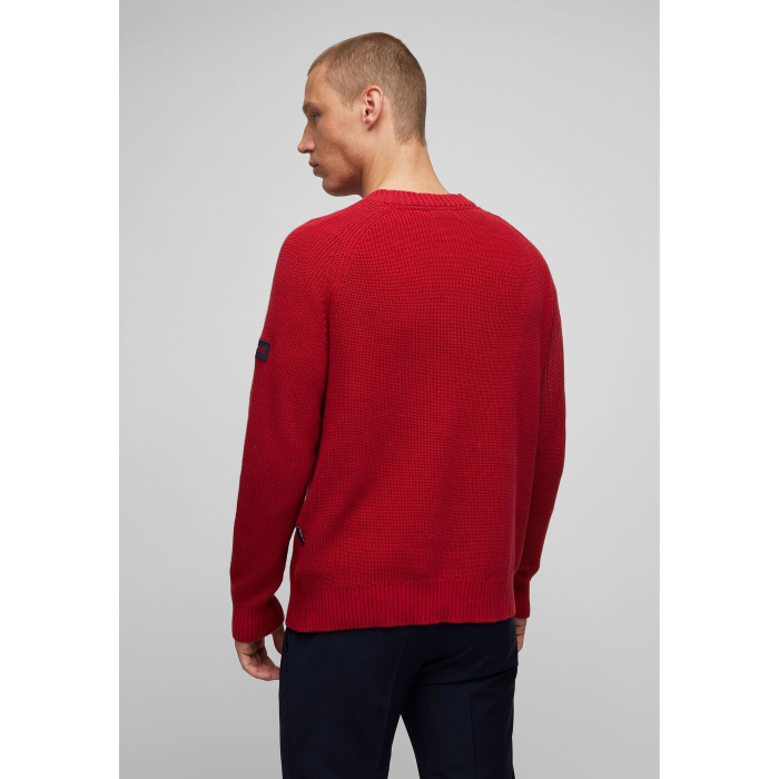 Pulover O-Neck bumbac barbati HECHTER 65014-132811 rosu [6]