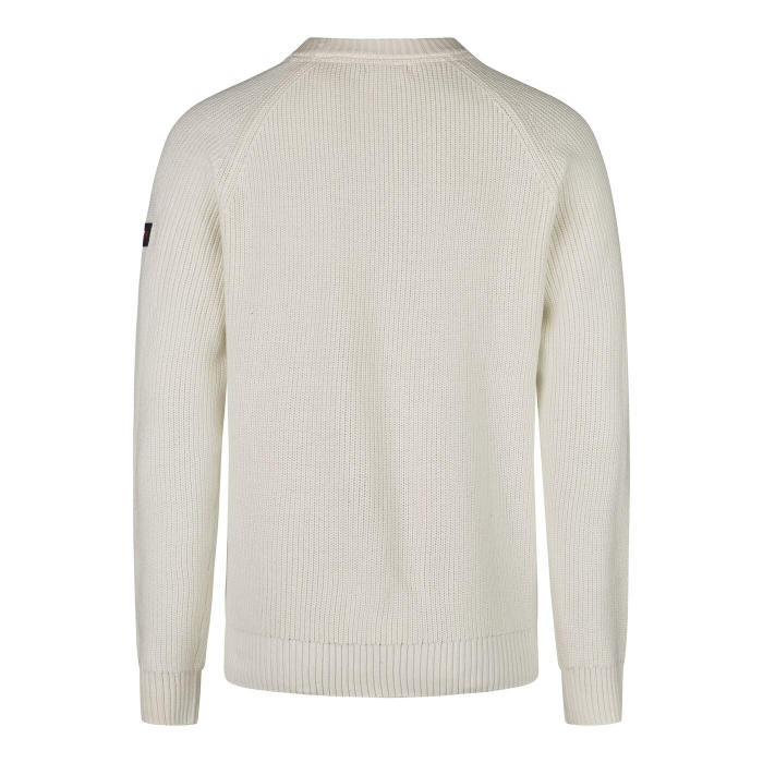 Pulover O-Neck bumbac barbati HECHTER 65014-132811 alb [2]