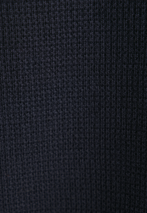 Pulover o-neck bumbac structurat barbati SEIDENSTICKER bleumarin [7]