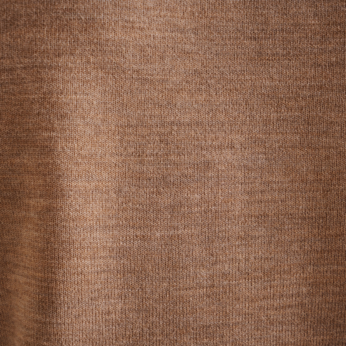 Pulover O-neck merino barbati SEIDENSTICKER Shaped bej [2]