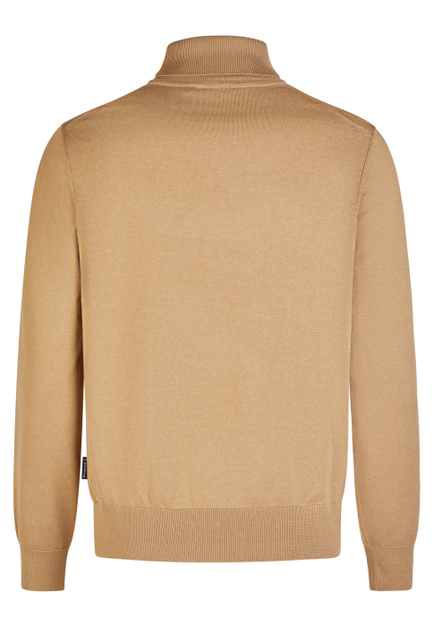 Pulover helanca guler rulat modal/bumbac barbati HECHTER camel [2]