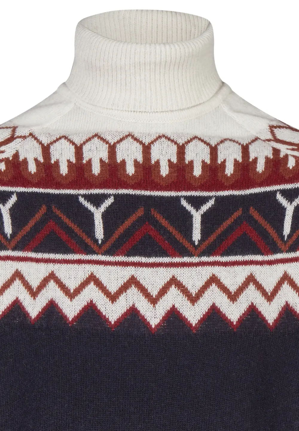 Pulover lana Roll Neck barbati HECHTER 65005-142814 multicolor [5]