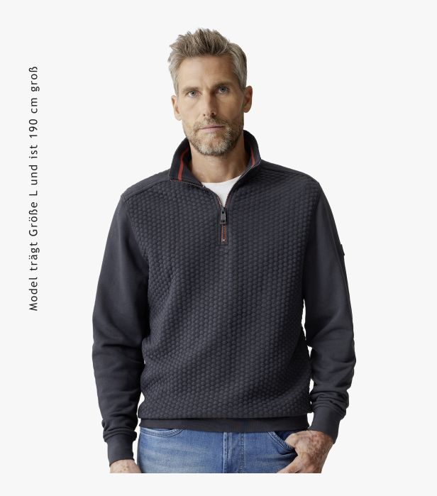 Pulover troyer barbati CASA MODA Bergen bleumarin [5]