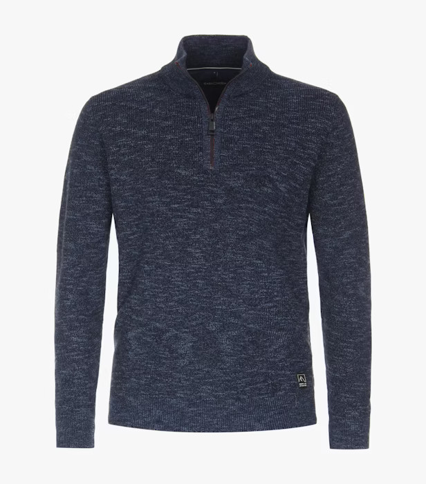 Pulover troyer barbati CASA MODA bleumarin melanj [1]