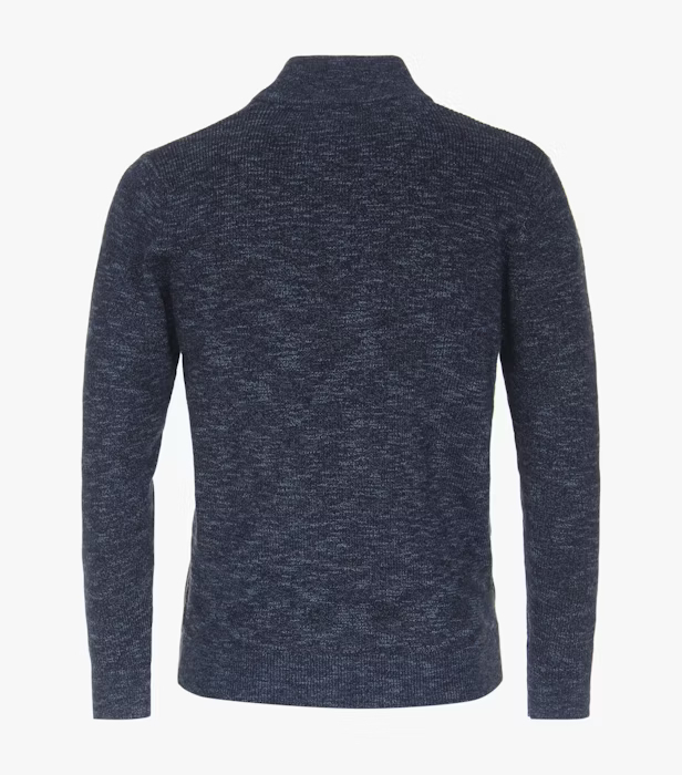 Pulover troyer barbati CASA MODA bleumarin melanj [3]