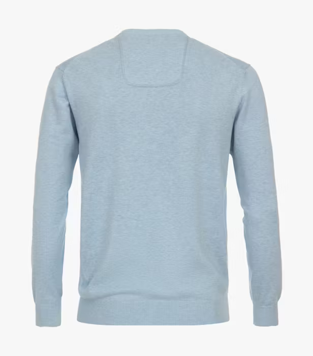 Pulover anchior bumbac Pima barbati CASA MODA 004430 bleu [2]
