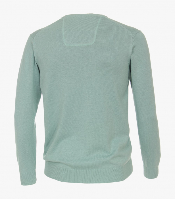 Pulover anchior bumbac Pima barbati CASA MODA 004430 verde deschis [2]