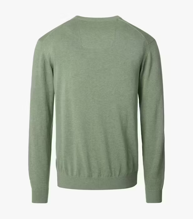 Pulover anchior bumbac Pima barbati CASA MODA 004430 oliv [2]