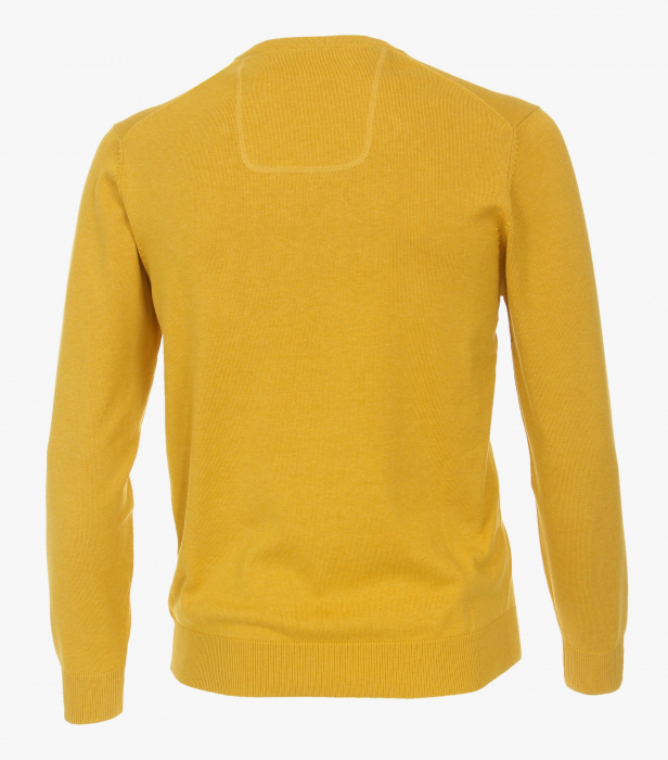 Pulover anchior bumbac Pima barbati CASA MODA 00430 mustar [2]