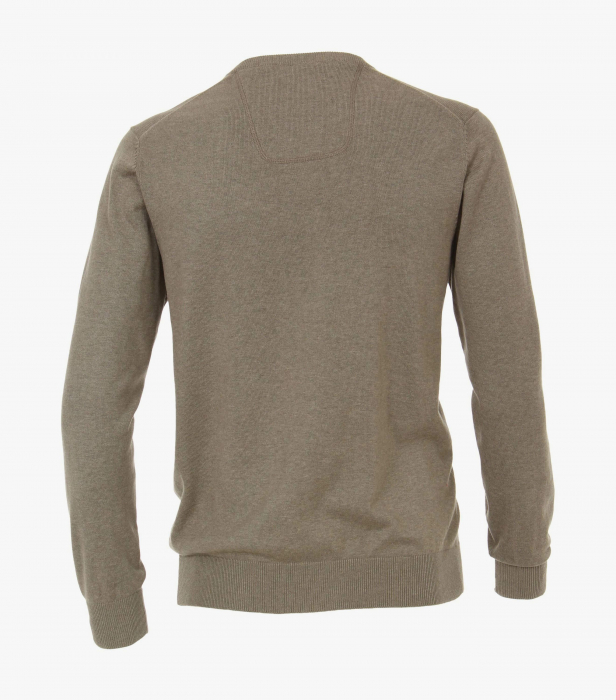 Pulover anchior bumbac Pima barbati CASA MODA 004430 bej [2]