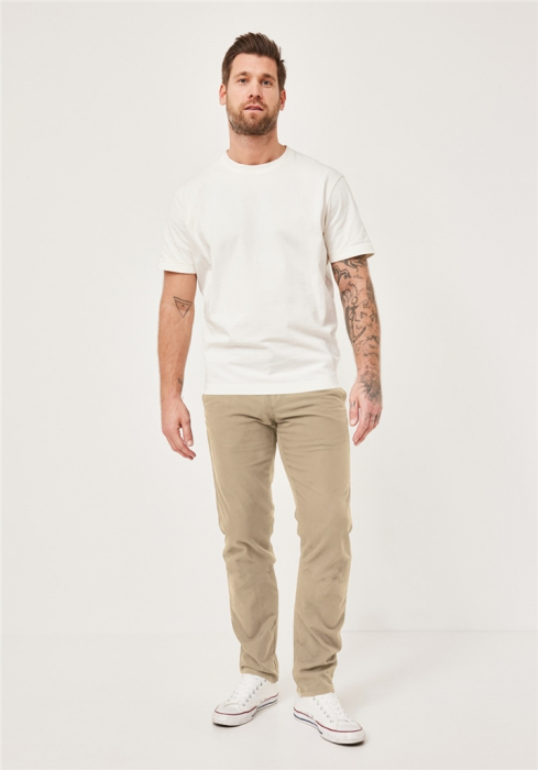 Pantaloni chino barbati REDPOINT Hamilton Modern bej 1 [3]