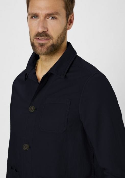 Camasa overshirt in/bumbac barbati REDPOINT Grover bleumarin [4]