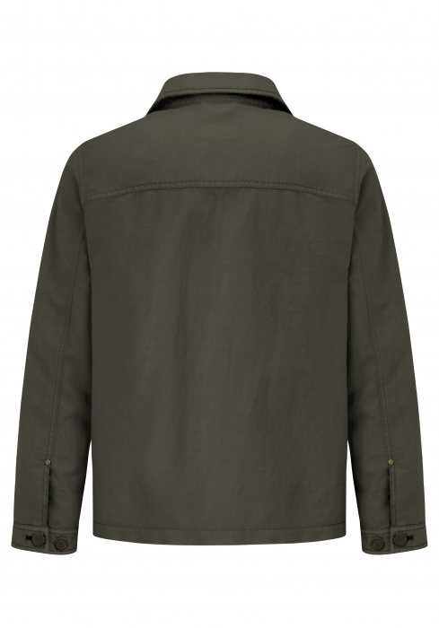 Camasa overshirt in/bumbac barbati REDPOINT Grover oliv [2]