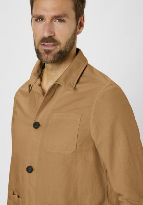 Camasa overshirt in/bumbac barbati REDPOINT Grover camel [3]