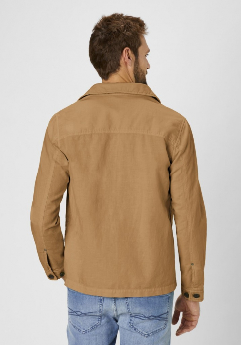Camasa overshirt in/bumbac barbati REDPOINT Grover camel [4]