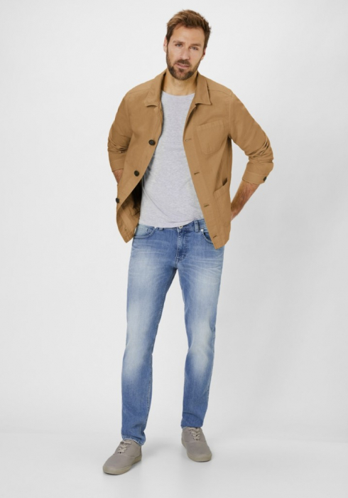 Camasa overshirt in/bumbac barbati REDPOINT Grover camel [5]