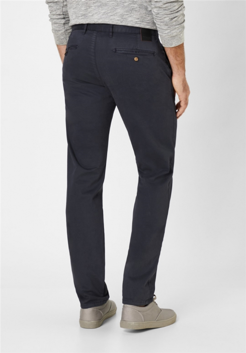 Pantaloni chino bumbac barbati REDPOINT Jasper bleumarin [7]