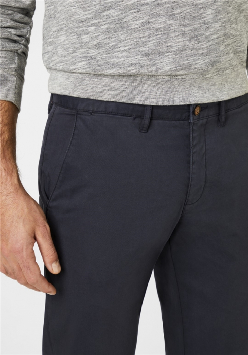 Pantaloni chino bumbac barbati REDPOINT Jasper bleumarin [3]