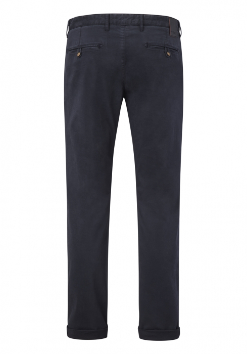 Pantaloni chino bumbac barbati REDPOINT Jasper bleumarin [2]
