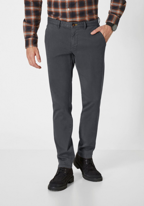 Pantaloni chino barbati REDPOINT Jasper bleumarin [5]