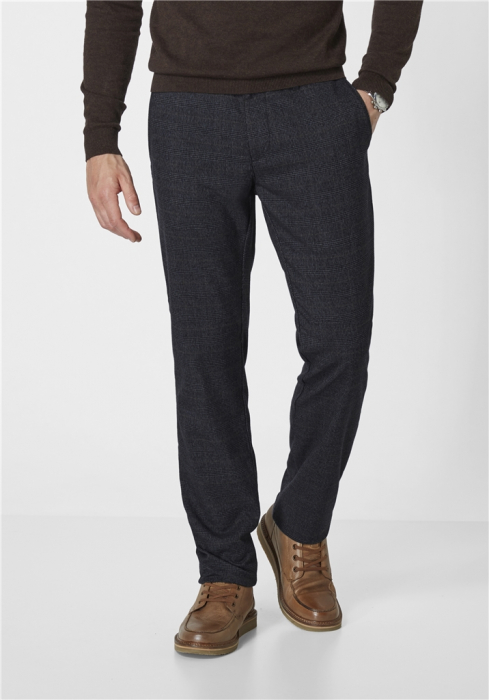 Pantaloni barbati REDPOINT Jasper antracit carouri [5]