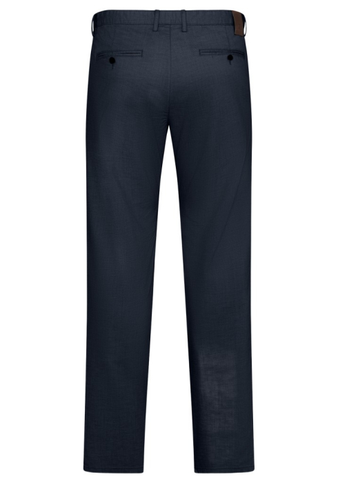 Pantaloni subtiri chino bumbac barbati REDPOINT Jasper bleumarin [2]