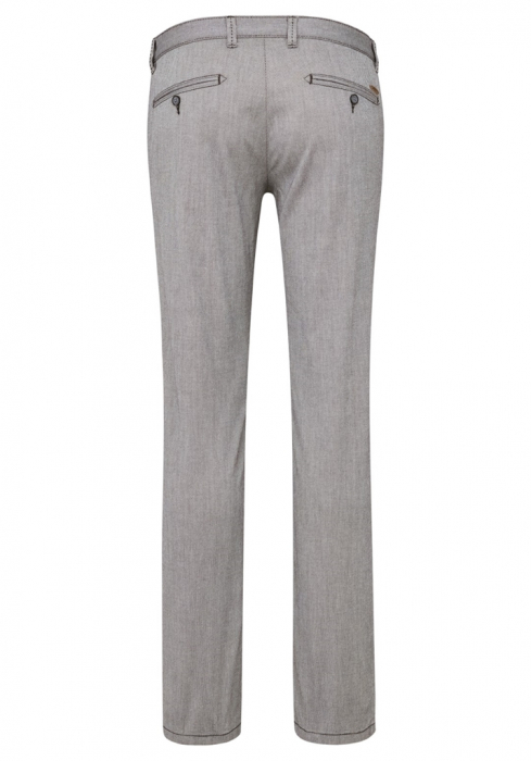 Pantaloni chino bumbac barbati REDPOINT Jasper Slim bej [2]