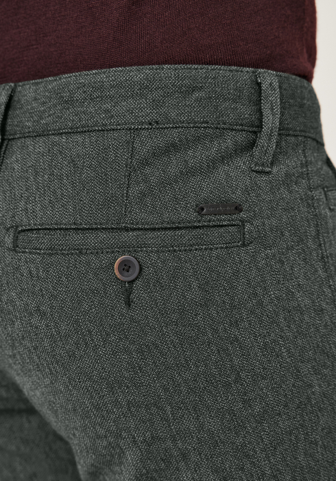 Pantaloni chino barbati REDPOINT Jasper gri [6]