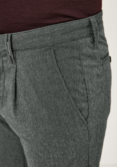 Pantaloni chino barbati REDPOINT Jasper gri [5]