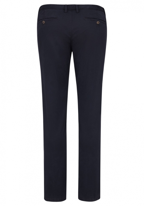 Pantaloni chino bumbac barbati REDPOINT Modern Jasper bleumarin [3]