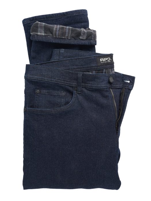 Blugi termici bumbac barbati REDPOINT Langley bleumarin [7]