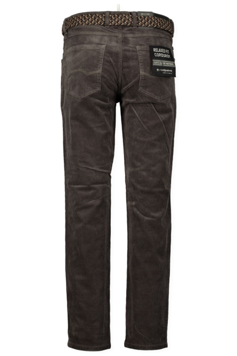 Pantaloni velur 5buzunare bumbac barbati REDPOINT Milton gri [2]