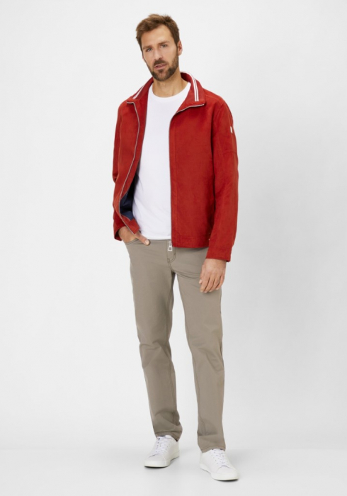 Pantaloni subtiri bumbac 5 buzunare barbati REDPOINT Milton bej [6]