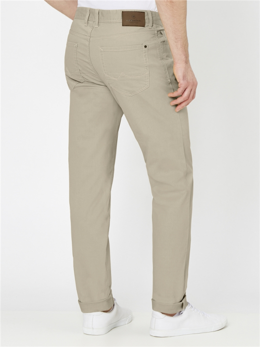 Pantaloni 5 buzunare barbati REDPOINT Milton bej [4]