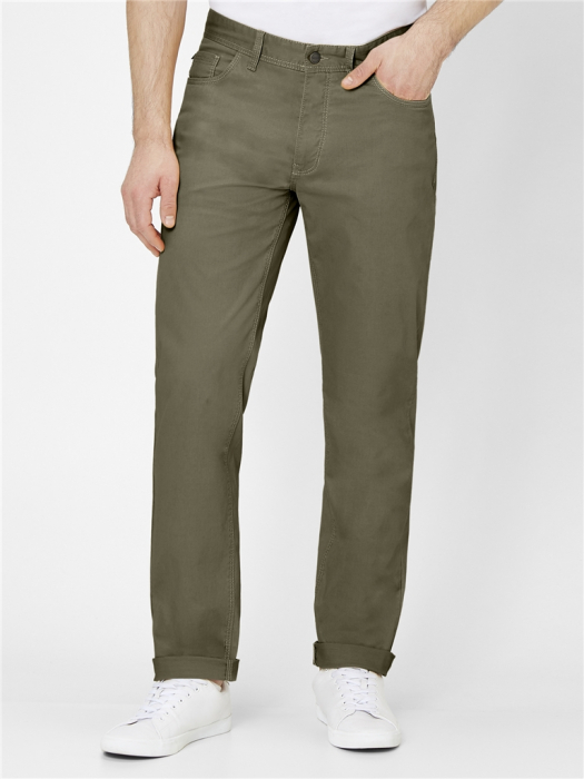 Pantaloni 5 buzunare barbati REDPOINT Milton kaki [3]