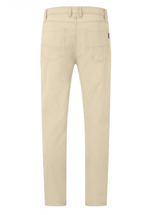 Pantaloni 5 buzunare bumbac barbati REDPOINT Milton Modern bej [2]