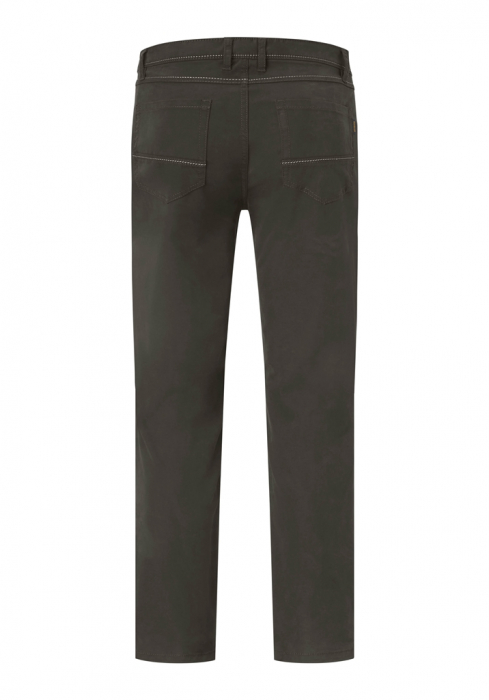 Pantaloni 5 buzunare barbati REDPOINT Milton oliv inchis [3]