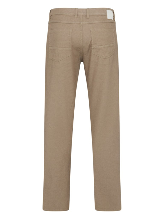 Pantaloni bumbac/in 5 buzunare barbati REDPOINT Milton bej [2]