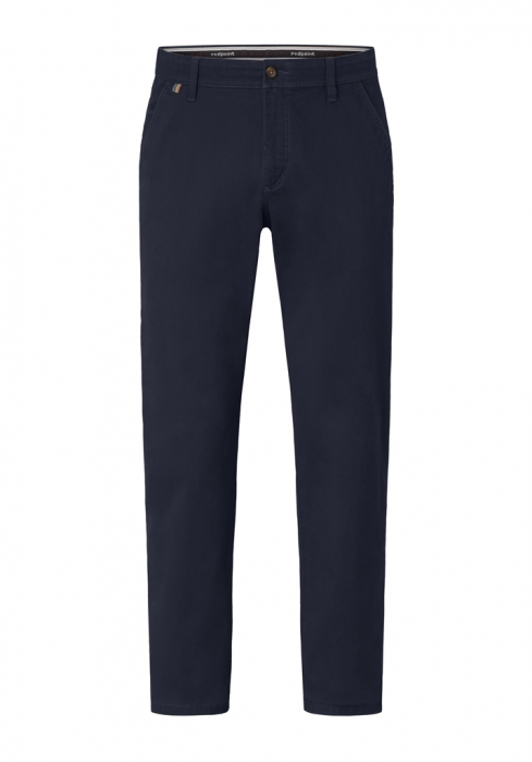 Pantaloni chino bumbac barbati REDPOINT Odessa bleumarin [1]