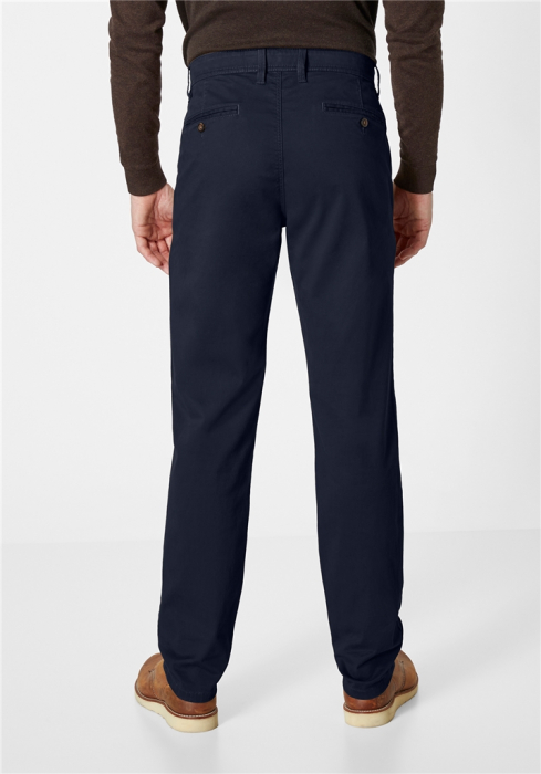 Pantaloni chino bumbac barbati REDPOINT Odessa bleumarin [5]