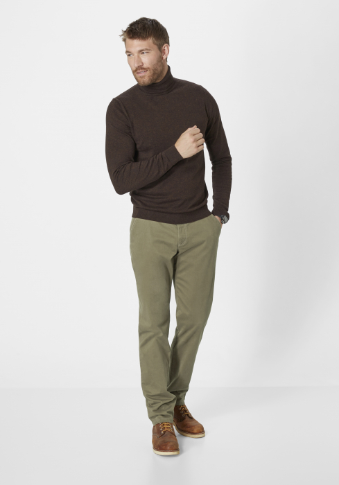 Pantaloni bumbac barbati REDPOINT Odessa oliv [2]