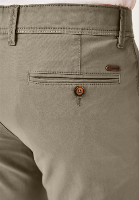 Pantaloni chino barbati REDPOINT Odessa  Modern bej [7]